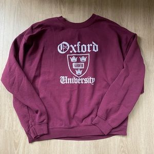 Vintage Oxford University Sweatshirt